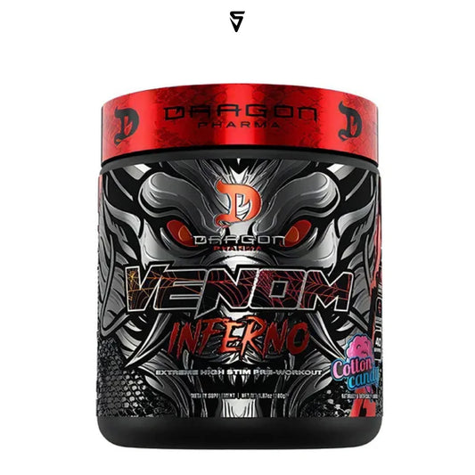 Dragon Pharma Venom Inferno 40 Servs - Cotton candy